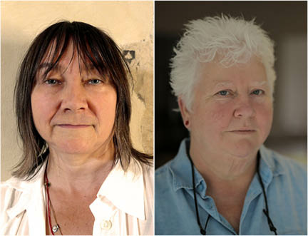 Ali Smith with Val McDermid: Hello!
