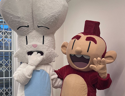 Meet Bunny and Monkey