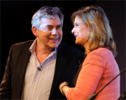 Sarah Brown Surprises Book Festival Audience With Special Guest